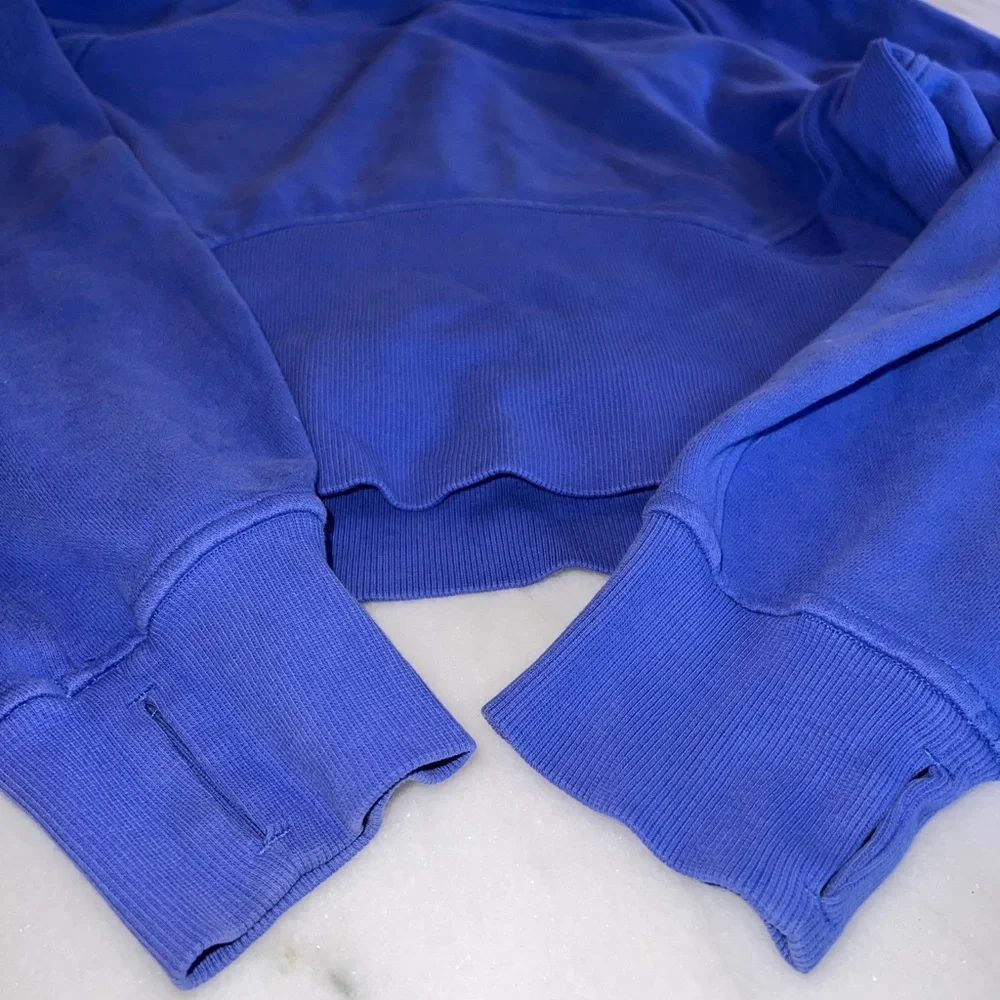 Lululemon athletica Scuba Oversized Half-Zip Hoodie Wild Indigo blue  Size XS/S - Picture 8 of 9